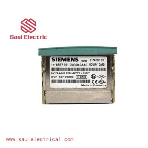 SIEMENS 6ES7 951-0KG00-0AA0 Memory Card: Control System Enhancement, Precision, and Efficiency