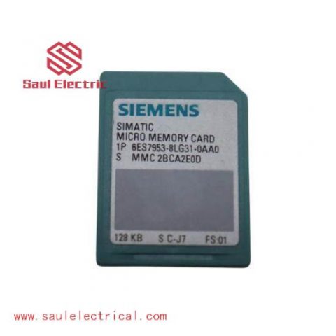 Siemens 6ES7 953-8LG31-0AA0: Micro Memory Card for Industrial Control Systems