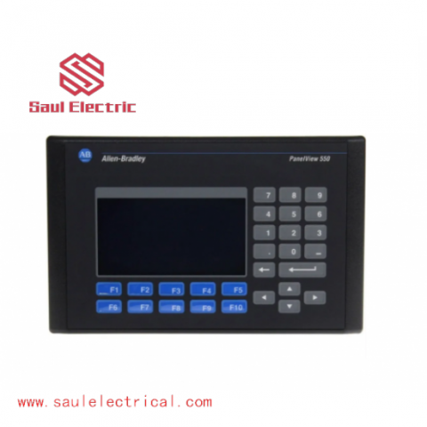 GE Intelligent Platforms 2711-K5A2 PanelView 550 Monochrome/Keypad, for Industrial Automation Solutions