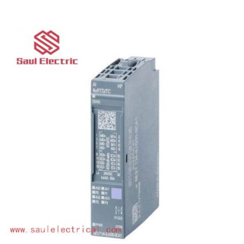 Siemens 6ES7134-6JD00-0CA1 - Analog Input Module for ET 200SP, High-Feature RTD/TC