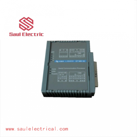 ABB 07MK92 GJR5253300R3161 Serial Communications Processor - Advanced Control Module for Industrial Automation