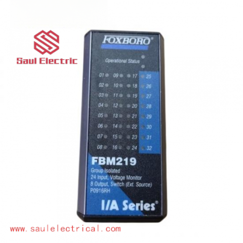 FOXBORO FBM219 RH916RH - High-Performance I/O Module for Industrial Automation