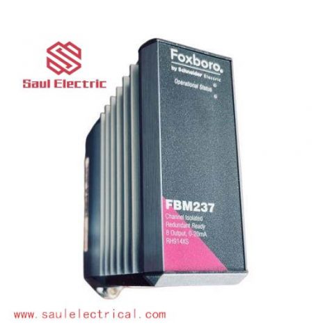 FOXBORO FBM237 RH914XS: Channel Isolated 8-Input Module for Advanced Process Control