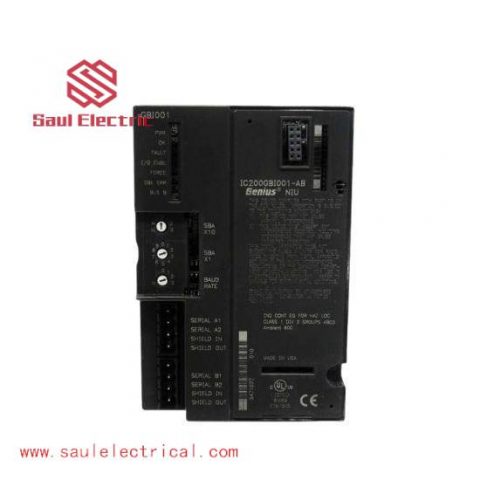 GE FANUC IC200GBI001: High-Performance Modular Control Module