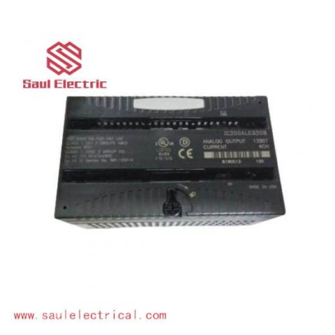 GE IC200ALG262G: Advanced Analog Current Input Module for Industrial Automation