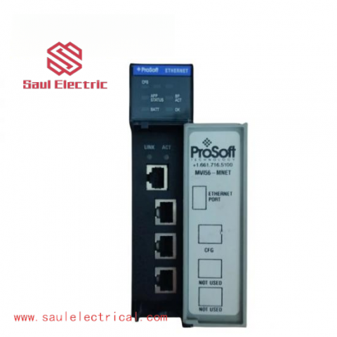 Prosoft MVI56-MNET Communication Module: Advanced Networking for Industrial Control Solutions