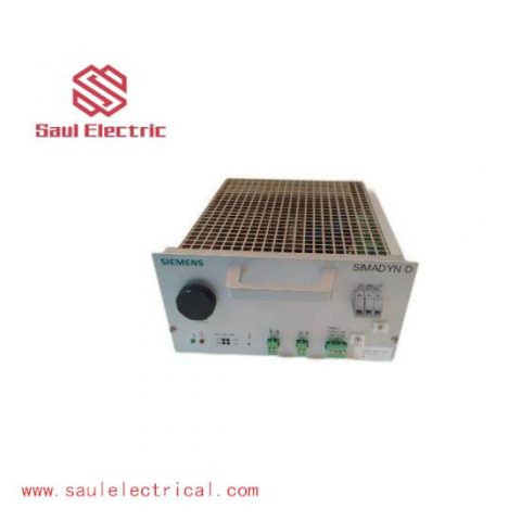 Siemens 6DD1683-0CC0 Power Supply, Industrial Automation, High Efficiency, Precision Control