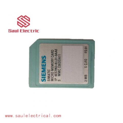 Siemens 6ES7953-8LL31-0AA0: Micro Memory Card for Industrial Control Solutions