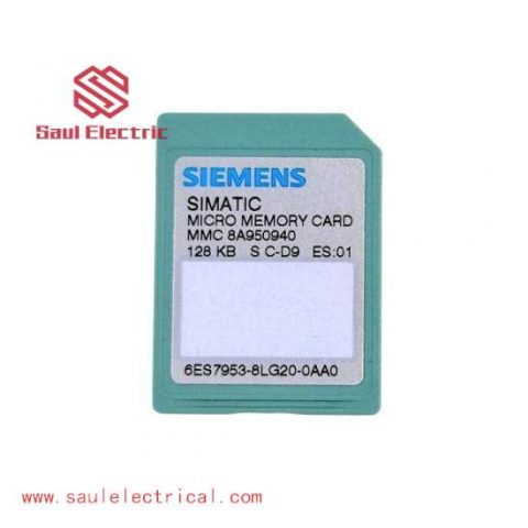 Siemens 6ES7 953-8LG20 Micro Memory Card, Industrial Control Modules