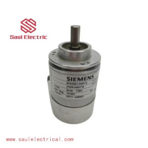 SIEMENS 6FX2001-5QP12 Absolute Value Encoder, 13 Bit, Clamp Flange