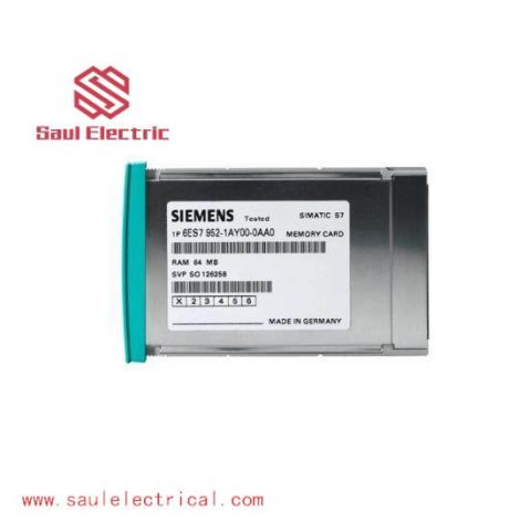 SIEMENS A5E01162141 Control Module for Advanced Industrial Automation