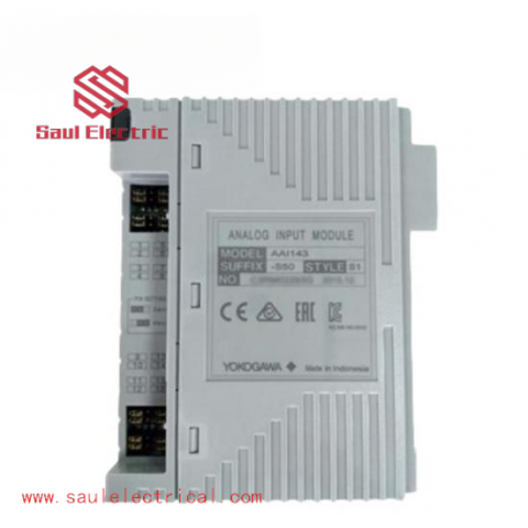 Yokogawa AAI143-S53/K4A00 Analog Input Module: Precision Control for Industrial Automation