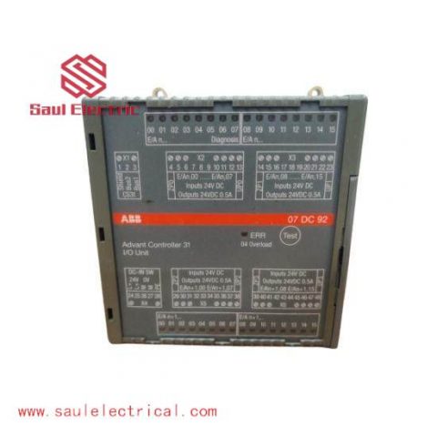 ABB 07DC92 GJR5252200R0101 Digital I/O Module