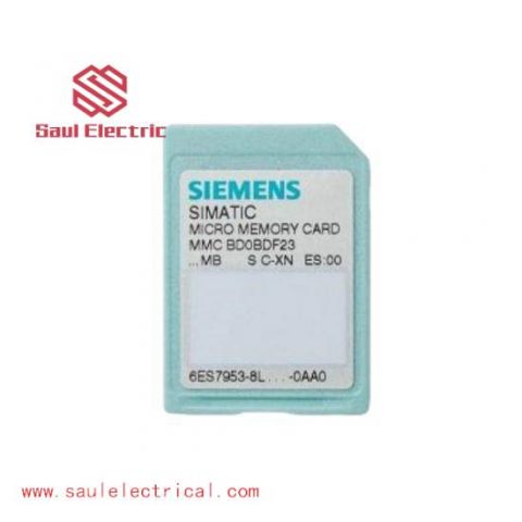 Siemens 6ES7953-8LJ11-0AA0 Micro Memory Card for Industrial Automation