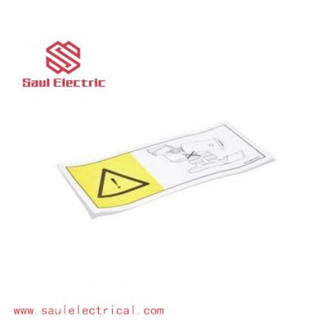 ABB 3HAC020611-001 Robotic Parts Warning Label, Precision Manufacturing & Safety Solutions