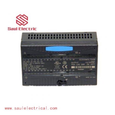 GE FANUC IC200MDL750 Output I/O Module